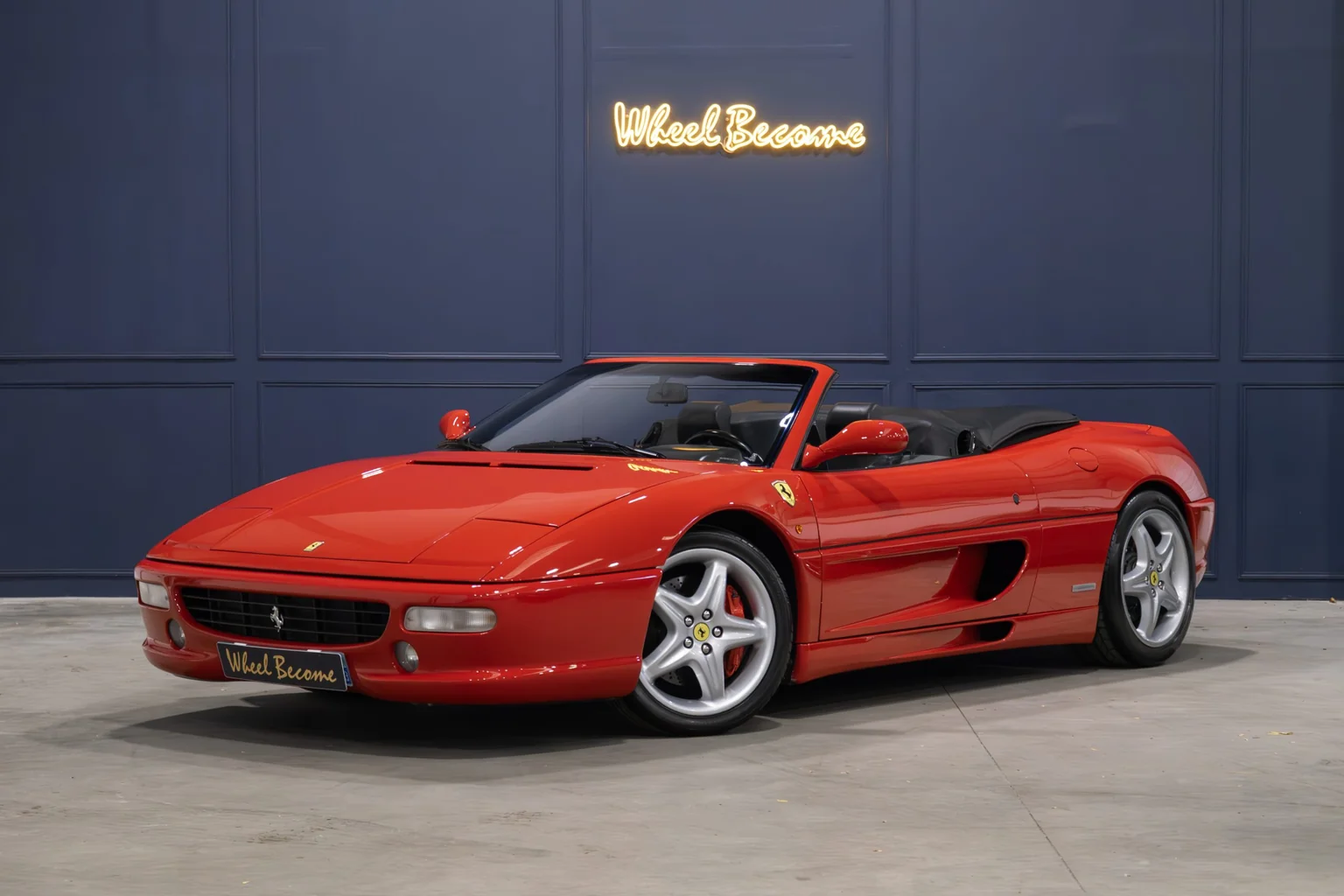 Ferrari F355 Spider F1 · Photo : Wheel Become